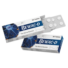 Bewac-D | Brain & Nerve Health Supplement with B Vitamins & Vitamin D3