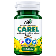 CAREL Multivitamin + Multi Mineral Tablets – Daily Nutritional Support
