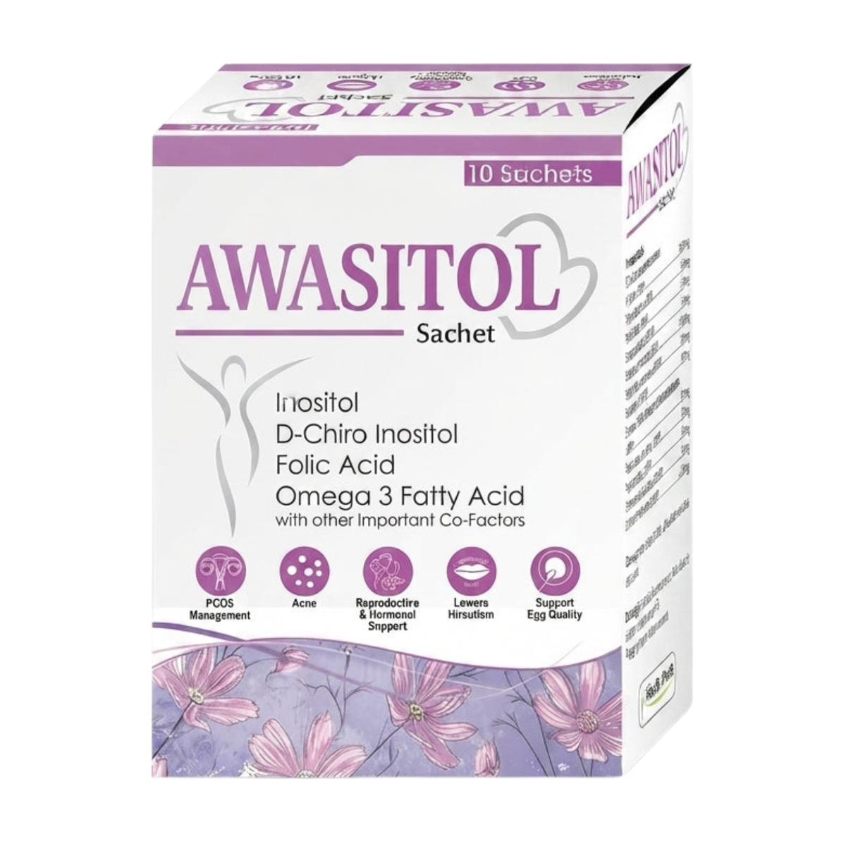 Awasitol Sachet | Best PCOS Supplement in Pakistan | Myo-Inositol & D-Chiro Inositol