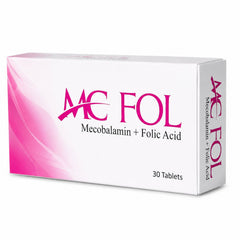 MC Fol – Mecobalamin & Folic Acid Nutritional Supplement for Blood & Nervous System Health